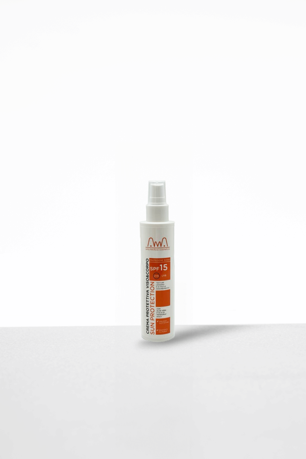 Latte Solare Spray Bio Media Protezione SPF15
