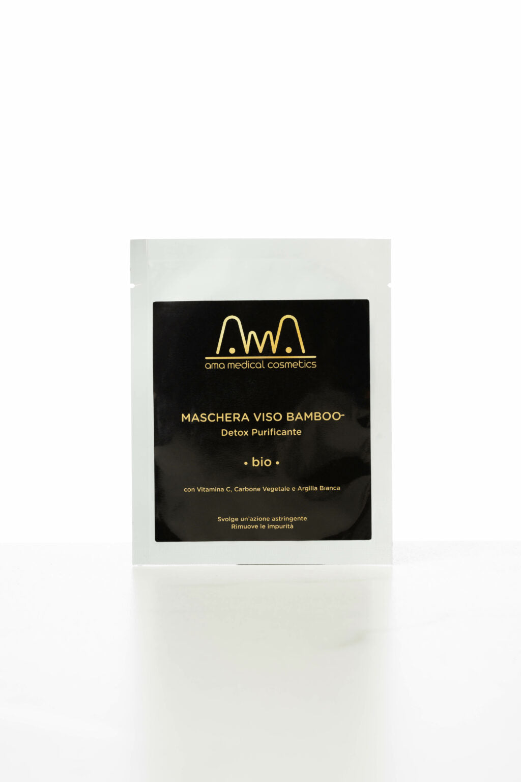 Maschera Viso Bamboo Detox Purificante