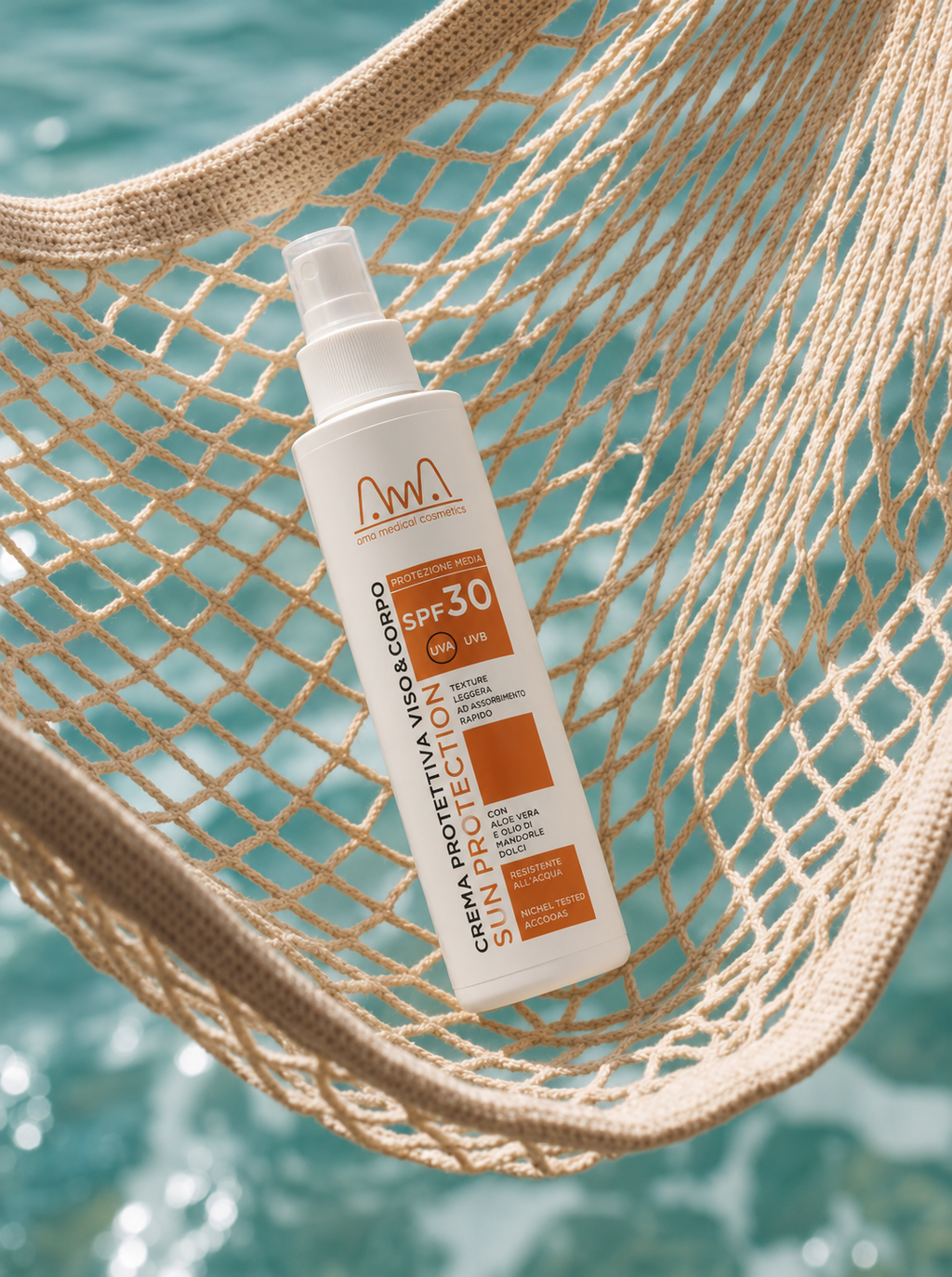 Latte Solare Spray Fotoprotettivo Media Protezione SPF30
