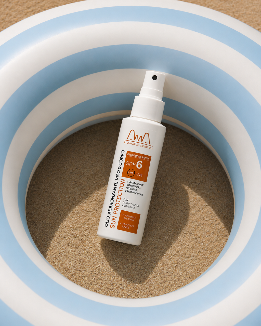 Latte Solare Spray Bio Bassa Protezione SPF6