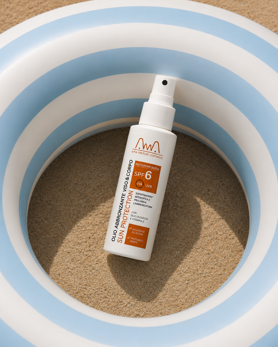 Latte Solare Spray Bio Bassa Protezione SPF6